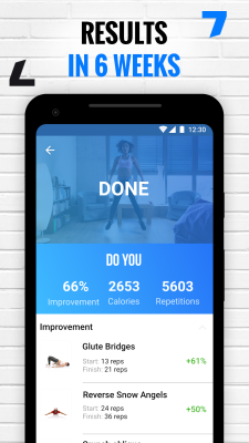 Screenshot of the application FizzUp - #5