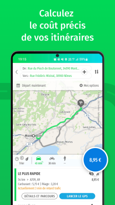 Screenshot of the application Mappy - #3