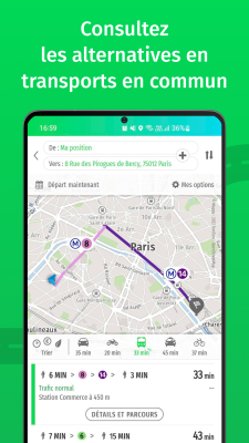 Screenshot of the application Mappy - #7