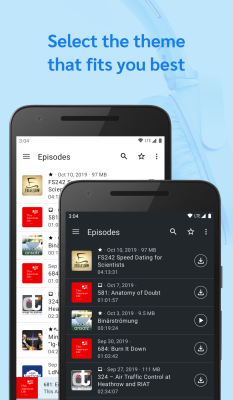Screenshot of the application AntennaPod - #2
