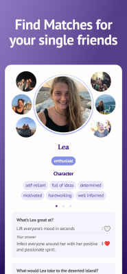 Screenshot of the application Blindmate - #4
