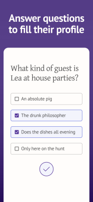 Screenshot of the application Blindmate - #5