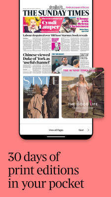 Screenshot of the application The Times: UK & World News - #4