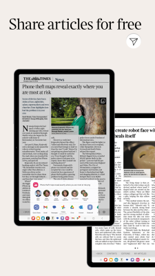 Screenshot of the application The Times and Sunday Times - #5