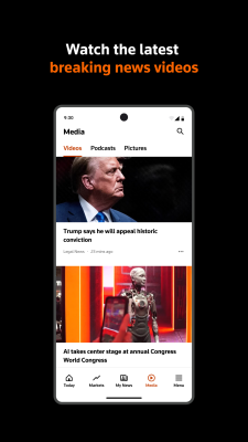 Screenshot of the application Reuters News - #4