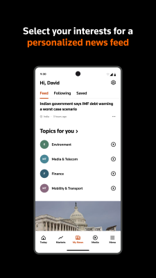 Screenshot of the application Reuters News - #6
