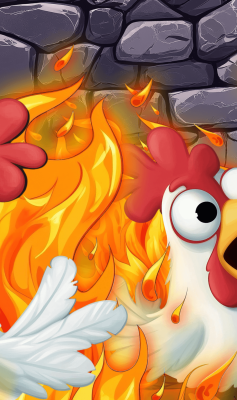 Screenshot of the application Chicken Road Online - #2