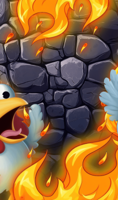 Screenshot of the application Chicken Road Online - #3