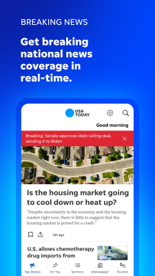 Screenshot of the application USA TODAY - #1