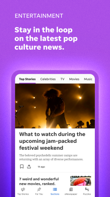 Screenshot of the application USA TODAY - #3