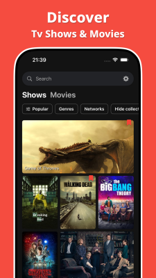 Screenshot of the application Showly - #1
