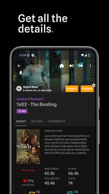 Screenshot of the application Trakt.TV - #4