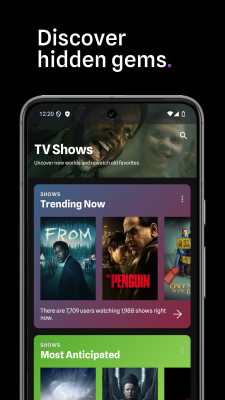 Screenshot of the application Trakt.TV - #6