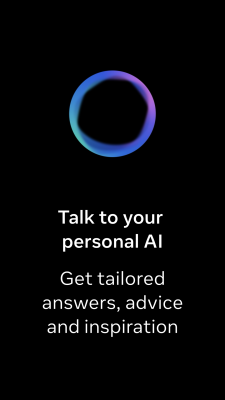 Screenshot of the application Meta AI - #1