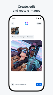 Screenshot of the application Meta AI - #5