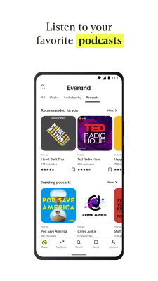 Screenshot of the application Everand - #5