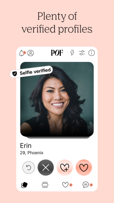 Screenshot of the application Plenty of Fish - #2