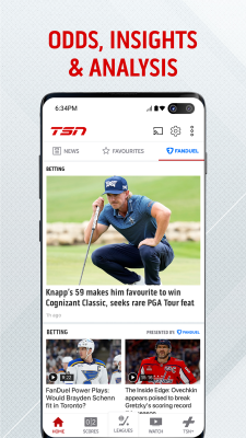 Screenshot of the application TSN - #3