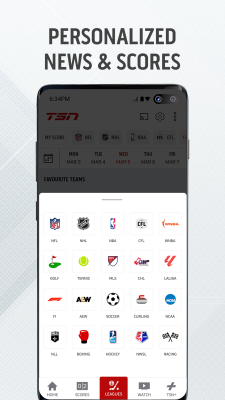 Screenshot of the application TSN - #4