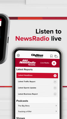 Screenshot of the application CityNews - #3