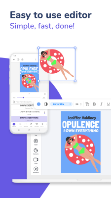 Screenshot of the application Book Cover Maker for Wattpad - #2