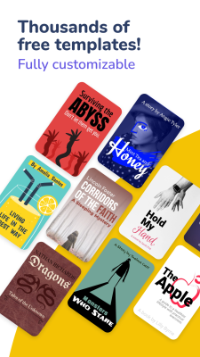 Screenshot of the application Book Cover Maker for Wattpad - #3