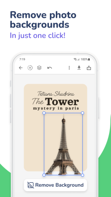Screenshot of the application Book Cover Maker for Wattpad - #7