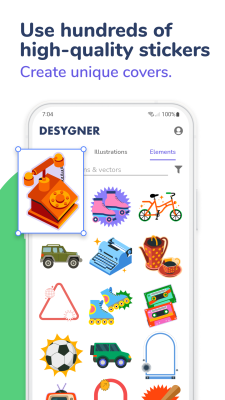 Screenshot of the application Book Cover Maker for Wattpad - #8