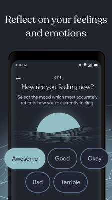 Screenshot of the application Moodlight - #2