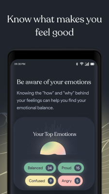 Screenshot of the application Moodlight - #4