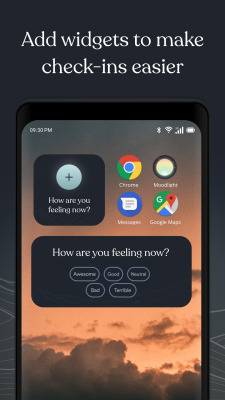 Screenshot of the application Moodlight - #5