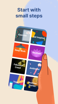 Screenshot of the application Fabulous - #3