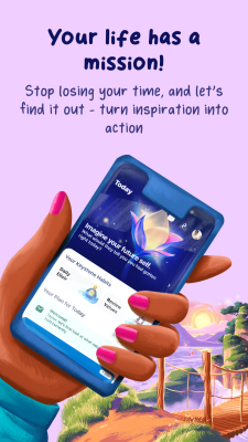 Screenshot of the application Elixir: Find Balance & Purpose - #2
