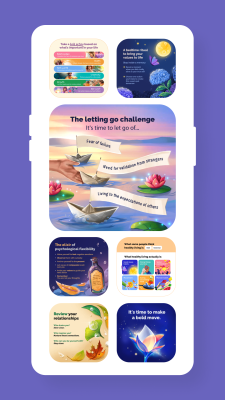 Screenshot of the application Elixir: Find Balance & Purpose - #3