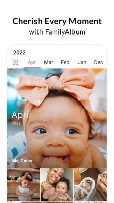 Screenshot of the application FamilyAlbum - #1