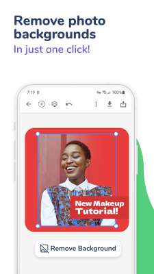 Screenshot of the application Social Post Maker & Design - #6