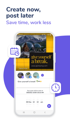 Screenshot of the application Social Post Maker & Design - #8