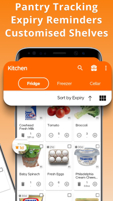 Screenshot of the application KitchenPal - #2