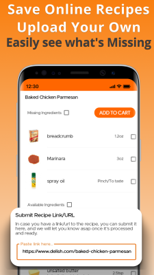 Screenshot of the application KitchenPal - #5