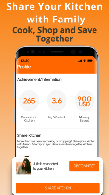 Screenshot of the application KitchenPal - #8