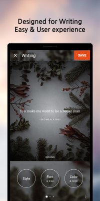 Screenshot of the application Geulgram - #2