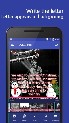 Screenshot of the application Slidemessage - #3