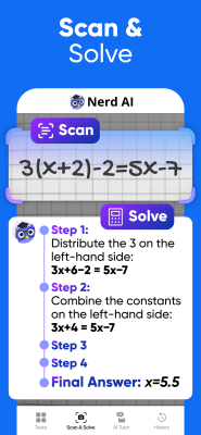 Screenshot of the application Nerd AI - #2