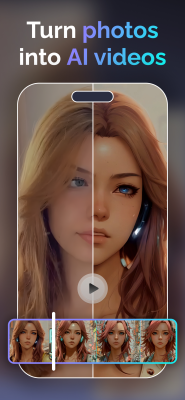 Screenshot of the application Video AI Art Generator & Maker - #1