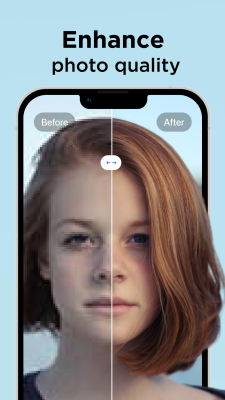 Screenshot of the application Pixelup - AI Photo Enhancer - #1