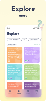 Screenshot of the application Couples - Better Relationships - #5