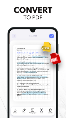 Screenshot of the application Scanner+ App - #8