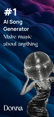 Screenshot of the application Donna AI Song & Music Maker - #1