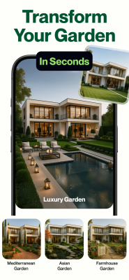 Screenshot of the application Landscape Design - AI Garden - #2