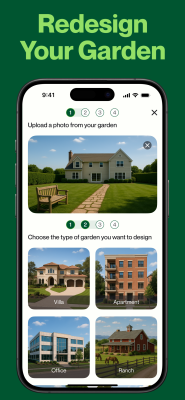 Screenshot of the application Landscape Design - AI Garden - #3